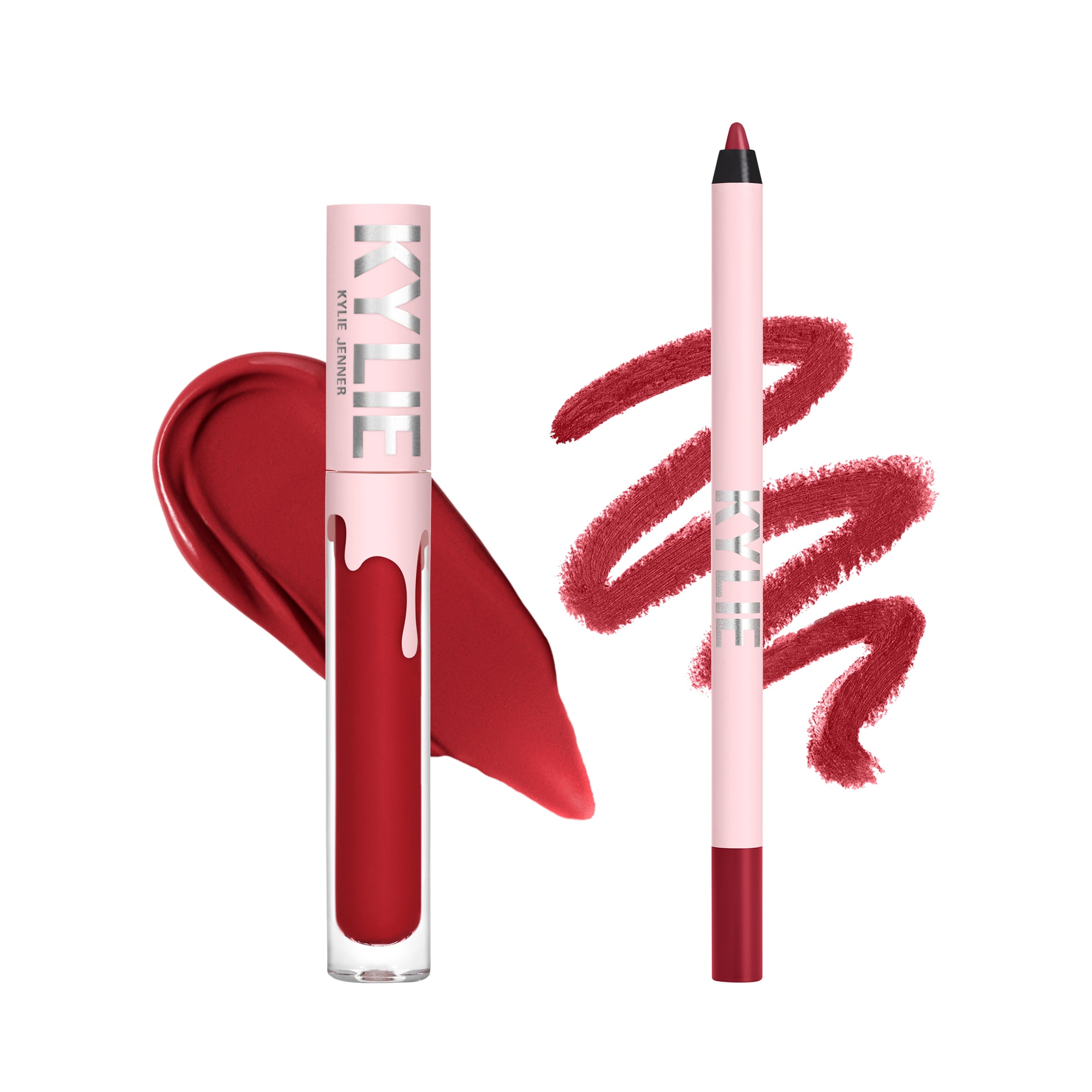 Kylie’s Glossy Red Lip Look Bundle